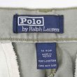 画像3: 90's Polo Ralph Lauren 2タック チノトラウザー "DEADSTOCK / SAGE / W34 L31" (3)