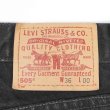 画像3: Early 00's Levi's 505 ブラックデニムショーツ (3)