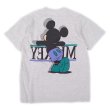 画像2: 90's MICKEY MOUSE 両面 キャラクタープリント Tシャツ "MADE IN USA" (2)