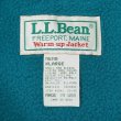 画像2: 80's L.L.bean ウォームアップジャケット "MADE IN USA / BLUE" (2)