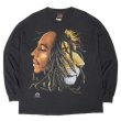 画像1: 00's BOB MARLEY L/S プリントTシャツ (1)