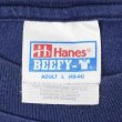 画像2: 90's Hanes L/S カレッジプリントTシャツ (2)