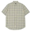 画像1: 00's Eddie Bauer S/S ボタンダウンシャツ “GREEN Plaid” (1)