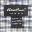 画像2: 00's Eddie Bauer S/S ボタンダウンシャツ “BLUE Plaid” (2)