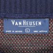 画像2: 90's VAN HEUSEN オンブレチェック柄 アクリルニット (2)