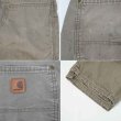 画像4: 00's Carhartt ライトダック ダブルニーペインターパンツ “LIGHT BROWN” (4)