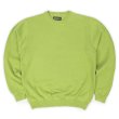 画像1: 00's Eddie Bauer 前V コットンニット "LIME GREEN" (1)