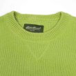 画像3: 00's Eddie Bauer 前V コットンニット "LIME GREEN" (3)