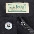 画像3: 80's L.L.Bean 2タック ウールトラウザー "BLACK / MADE IN USA" (3)