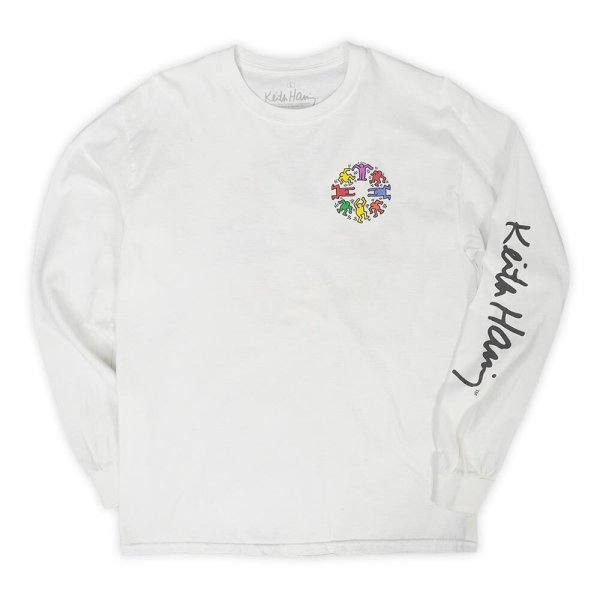 画像1: 00's Keith Haring L/S Tシャツ (1)