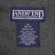 画像2: 00's LANDS' END フリースライナー ナイロンフーディージャケット "NAVY" (2)