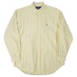 画像1: 90's Polo Ralph Lauren ボタンダウンシャツ "CLASSIC FIT / YELLOW BASE" (1)