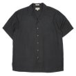 画像1: 00's CUTTER & BUCK S/S オープンカラー シルクシャツ “BLACK” (1)