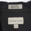 画像2: 00's CUTTER & BUCK S/S オープンカラー シルクシャツ “BLACK” (2)