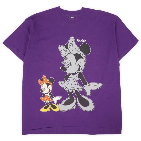 画像1: 90's Minnie Mouse 両面プリントTシャツ "MADE IN USA" (1)