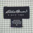 画像2: 00's Eddie Bauer ボタンダウンシャツ “LIGHT GREEN PLAID” (2)