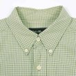 画像3: 00's Eddie Bauer ボタンダウンシャツ “LIGHT GREEN PLAID” (3)