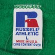 画像2: 90's RUSSELL ブランクスウェット “GREEN / MADE IN USA” (2)