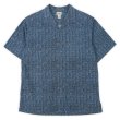 画像1: 00's L.L.Bean S/S 総柄 オープンカラーシャツ "NAVY BASE" (1)