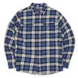 画像1: 00's ORVIS ヘビーネルシャツ “Navy Plaid” (1)