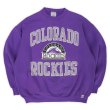 画像1: 90's COLORADO ROCKIES ロゴスウェット "MADE IN USA" (1)