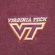 画像2: 90-00's Barbarian コットンカーディガン "VIRGINIA TECH" (2)