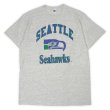 画像1: 80's SEATTLE Seahawks プリントTシャツ "Russell body / MADE IN USA" (1)