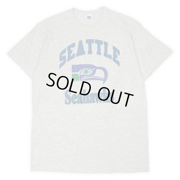 画像1: 80's SEATTLE Seahawks プリントTシャツ "Russell body / MADE IN USA" (1)