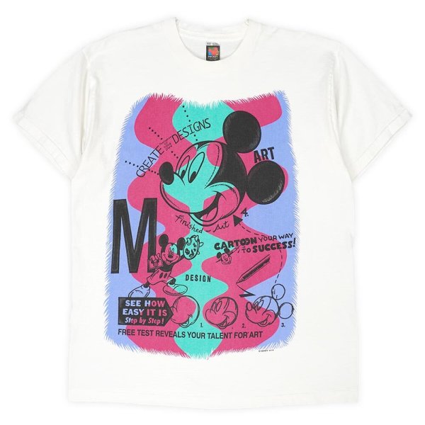 画像1: 90's Disney キャラクタープリントTシャツ "MADE IN USA" (1)