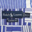 画像2: 90's Polo Ralph Lauren パッチワーク ボタンダウンシャツ "CLASSIC FIT" (2)