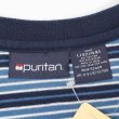 画像2: 90's PURITAN マルチボーダー ポケットTシャツ (2)