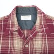 画像3: 70's JC PENNEY オープンカラー ウールシャツ “Ombre Plaid” (3)