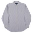 画像1: 90's Polo Ralph Lauren ストライプ柄 ボタンダウンシャツ “BIG SHIRT” (1)