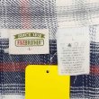 画像2: Late 90's FIVE BROTHER ヘビーネルシャツ "Navy Plaid" (2)