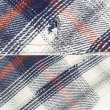 画像5: Late 90's FIVE BROTHER ヘビーネルシャツ "Navy Plaid" (5)