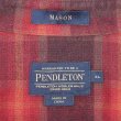 画像2: 00's Pendleton フランネル ボタンダウンシャツ "MASON / Red Omble Plaid" (2)