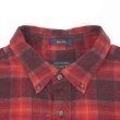 画像3: 00's Pendleton フランネル ボタンダウンシャツ "MASON / Red Omble Plaid" (3)