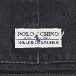 画像3: 90's Polo Ralph Lauren 2タック チノトラウザー "HAMMOND PANT / BLACK" (3)