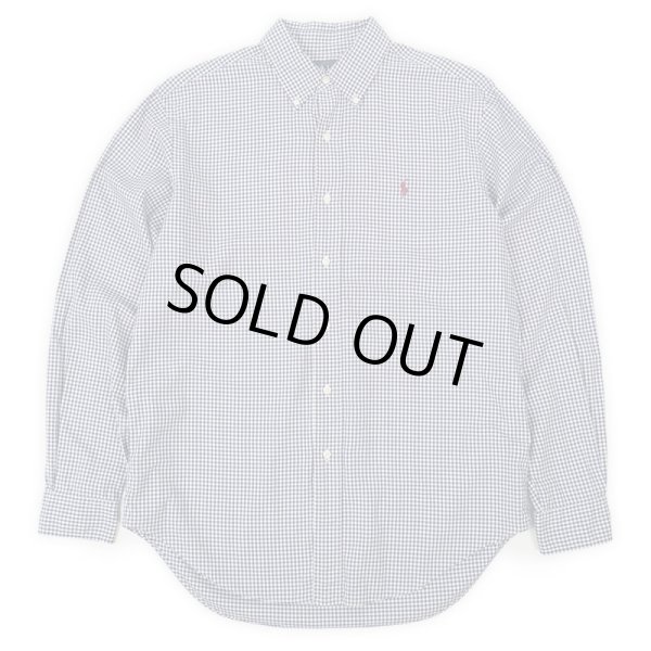 画像1: 00's Polo Ralph Lauren ギンガムチェック柄 ボタンダウンシャツ "CLASSIC FIT" (1)