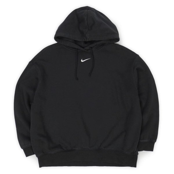 画像1: 00's NIKE センタースウォッシュ スウェットパーカー “BLACK” (1)