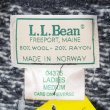 画像2: 80's L.L.Bean バーズアイ柄 ウールニット "MADE IN NORWAY / AS-IS" (2)