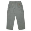 画像2: 00's Carhartt ダックペインターパンツ "B11 MOS / W36 L32" (2)