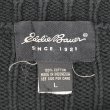 画像3: 00's Eddie Bauer ロールネック コットンニット “BLACK” (3)