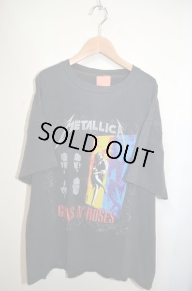 画像1: 92's METALLICA×GUNS N' ROSES Tour T-SHIRT (1)