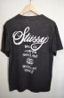 画像2: 80's OLD STUSSY ワールドツアーTee (2)