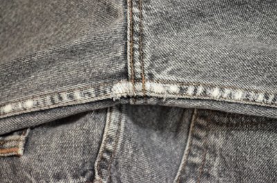 画像1: 90-00's Levi's SilverTab ブラックデニムバギーパンツ