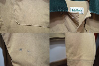 画像1: 80's L.L.Bean フィッシングジャケット “ハーフムーンポケット”