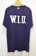 画像1: 70-80's Ched カレッジプリントTシャツ “W.I.U” (1)