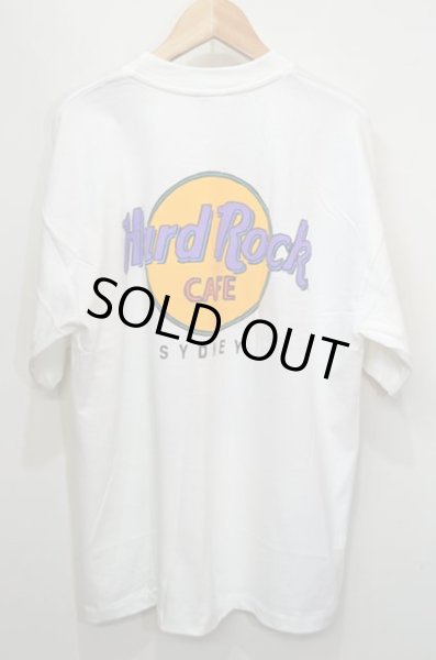 90's Hard Rock CAFE×BIG HED designs プリント Tシャツ “DEADSTOCK”