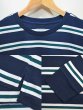 画像3: 日本未発売 NO BOUNDARIES L/S STRIPE TEE “NAVY” (3)